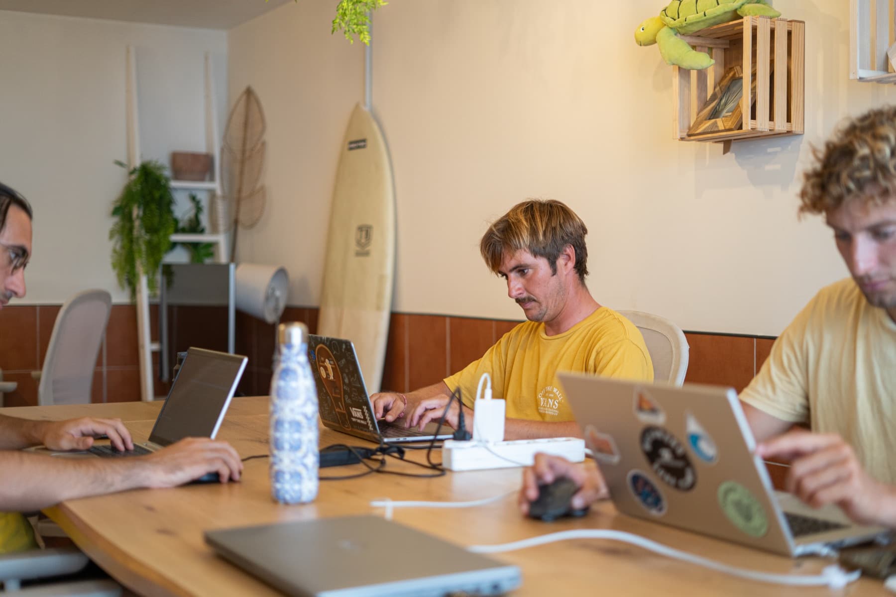 Co-working at Coco Surfhouse